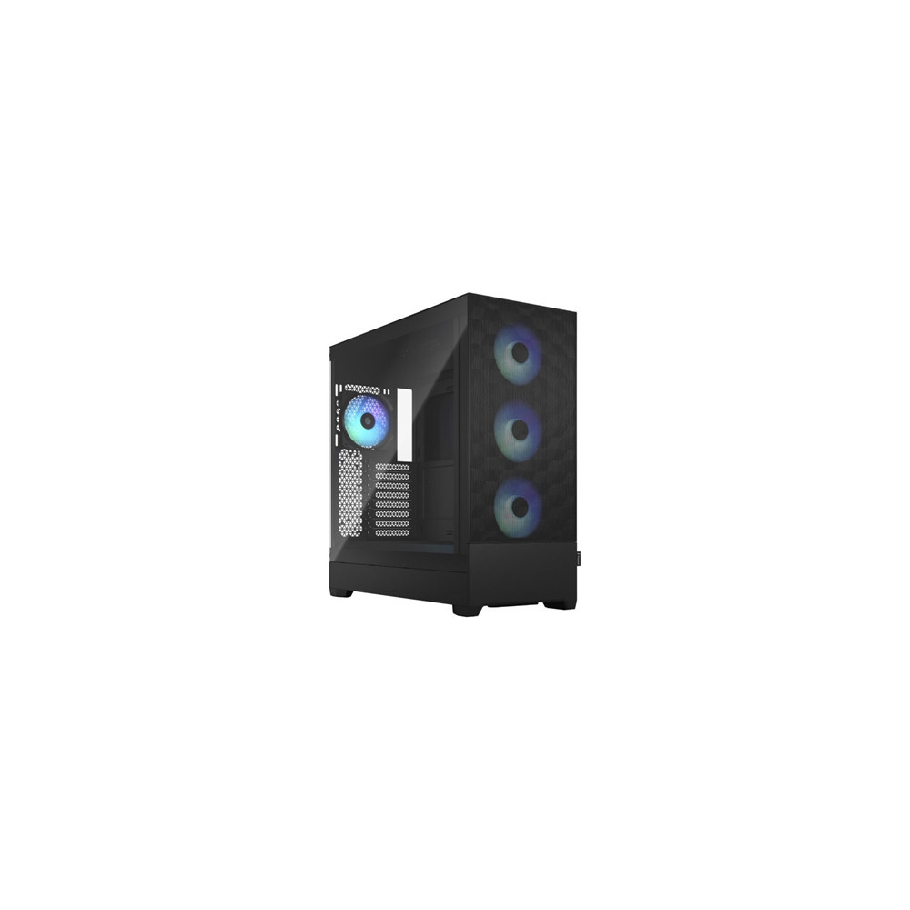 Fractal Design | Pop XL Air RGB | Side window | Black TG Clear Tint | E-ATX up to 280 mm, ATX , mATX, Mini ITX | Power supply