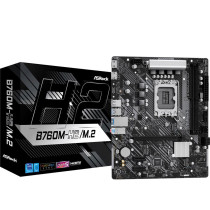 Mainboard|ASROCK|Intel B760 Express|LGA1700|Micro-ATX|Memory DDR5|Memory slots 2|2xPCI-Express 3.0 1x|1xPCI-Express 4.0