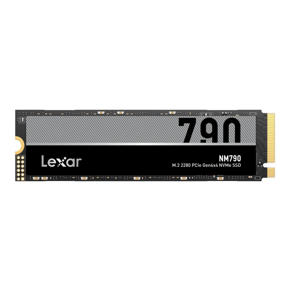 SSD|LEXAR|NM790|1TB|M.2|PCIe Gen4|NVMe|Write speed 6500 MBytes/sec|Read speed 7400 MBytes/sec|2.45mm|TBW 1000 TB|MTBF 1500000