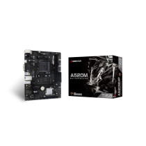Mainboard|BIOSTAR|AMD A520|SAM4|Micro-ATX|Memory DDR4|Memory slots 2|2xPCI-Express 3.0 1x|1xPCI-Express 3.0 16x|1xM.2|1x15pin
