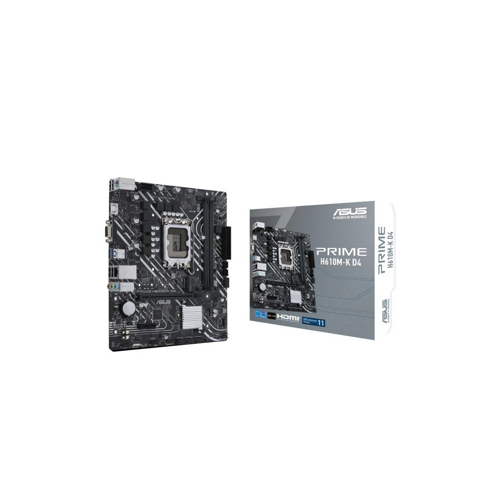 ASUS PRIME H610M-K D4 LGA1700 mATX MB