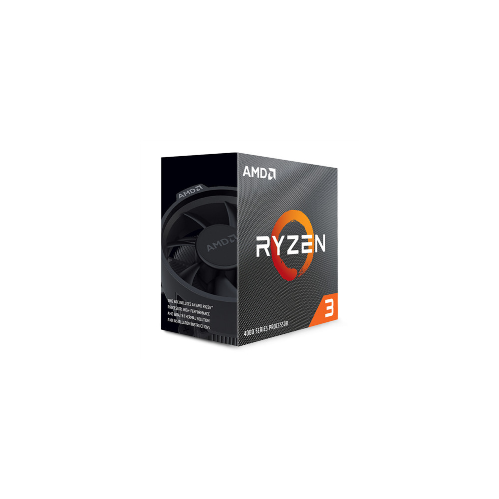CPU|AMD|Desktop|Ryzen 3|4100|Renoir|3800 MHz|Cores 4|2MB|Socket SAM4|65 Watts|BOX|100-100000510BOX