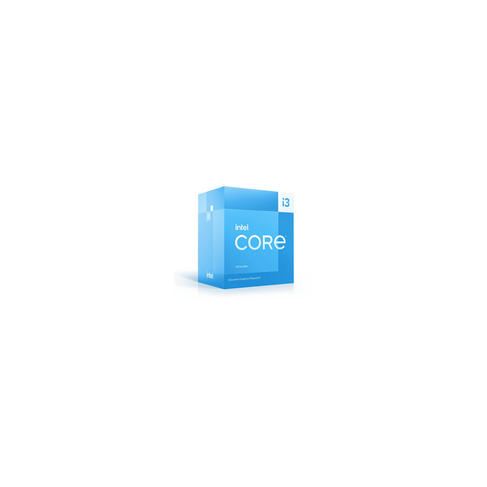 Intel | i3-13100F | 3.40 GHz | LGA1700 | Processor threads 8 | Intel Core i3 | Processor cores 4