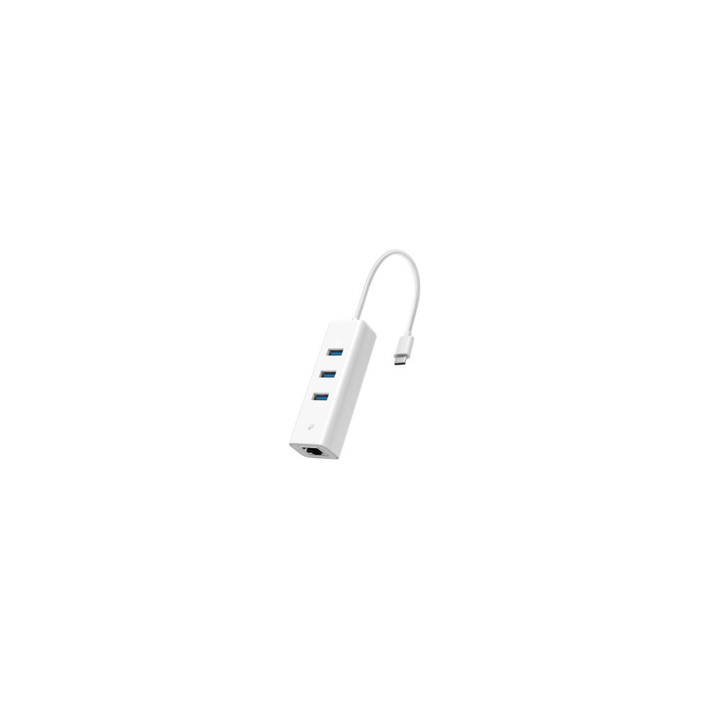 TP-LINK | UE330C | USB 3.0 Type-C to Gigabit Ethernet Network Adapter with 3-Port USB 3.0 Type-A Hub