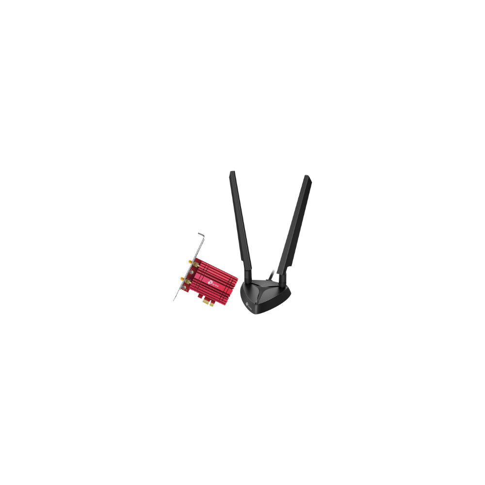 TP-LINK | Archer TXE75E AXE5400 Tri-Band Wi-Fi 6E Bluetooth PCI Express Adapter