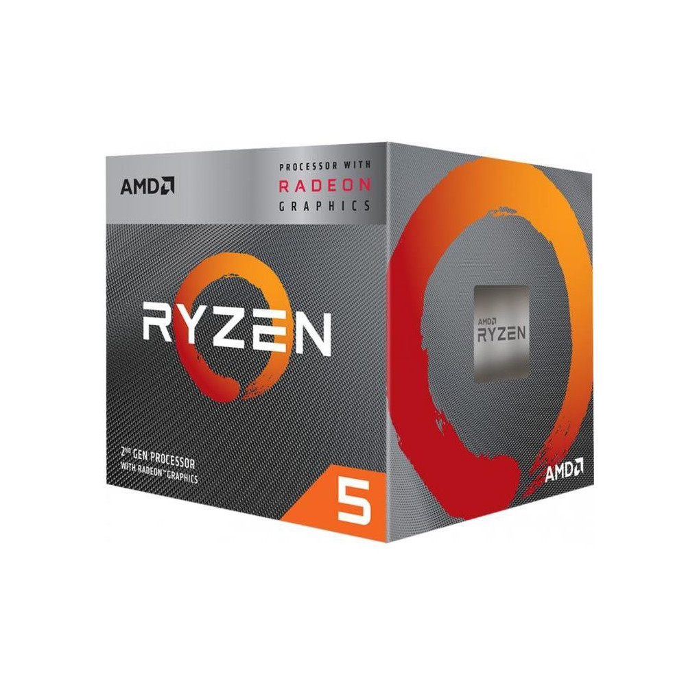 AMD CPU Desktop Ryzen 5 6C/12T 4600G (3.7/4.2GHz Boost,11MB,65W,AM4) Box, with Radeon Graphics
