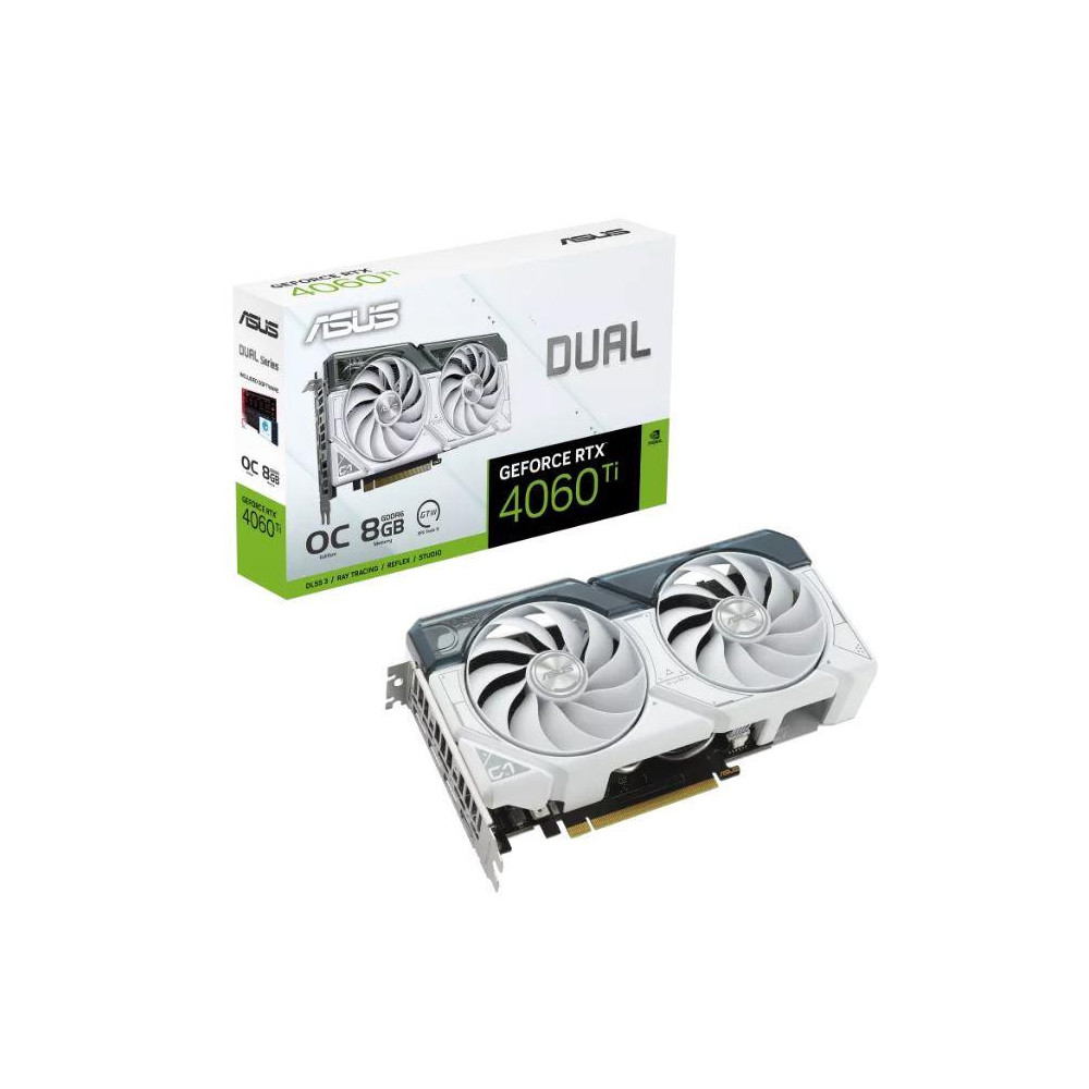 Graphics Card|ASUS|NVIDIA GeForce RTX 4060 Ti|8 GB|GDDR6|128 bit|PCIE 4.0 16x|Dual Slot