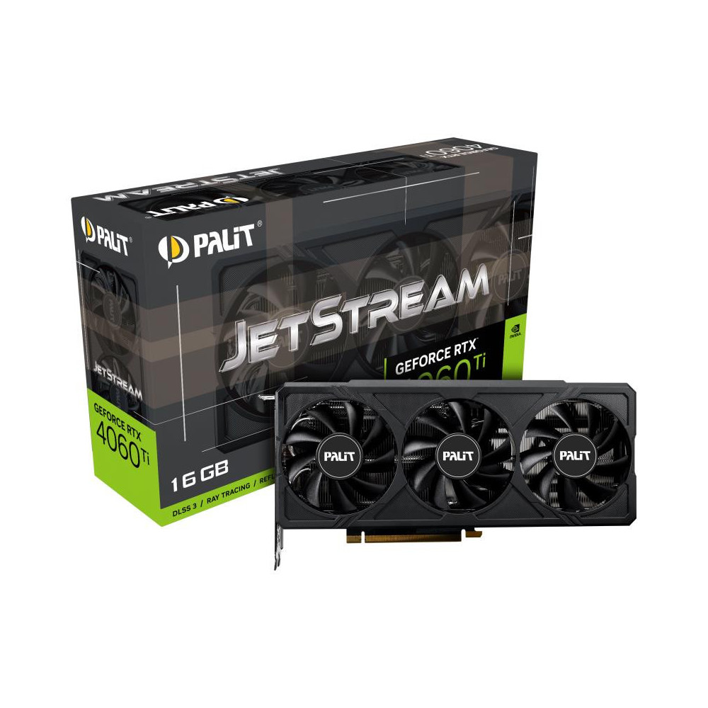 Graphics Card|PALIT|NVIDIA GeForce RTX 4060 Ti|16 GB|GDDR6|128 bit|PCIE 4.0 16x|GPU 2310 MHz|Triple slot
