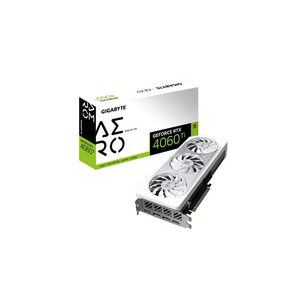 Graphics Card|GIGABYTE|NVIDIA GeForce RTX 4060 Ti|16 GB|GDDR6|128 bit|PCIE 4.0 16x|Memory 2595 MHz|Dual Slot