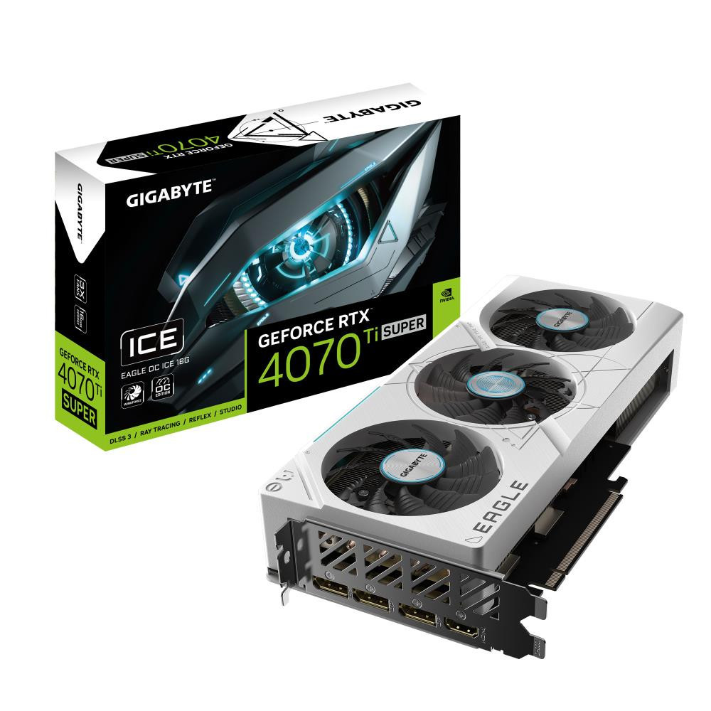 Graphics Card|GIGABYTE|NVIDIA GeForce RTX 4070 Ti SUPER|16 GB|GDDR6X|256 bit|PCIE 4.0