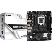 Mainboard|ASROCK|Intel H470 Express|LGA1200|Micro-ATX|Memory DDR4|Memory slots 2|1xPCI-Express 3.0 1x|1xPCI-Express 4.0