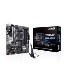 Asus | PRIME B550M-A WIFI II | Processor family AMD | Processor socket AM4 | DDR4 DIMM | Memory slots 4 | Supported hard disk
