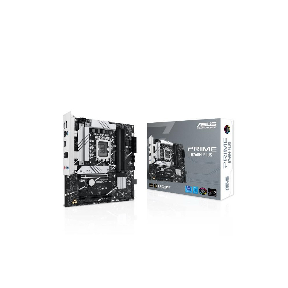 Mainboard|ASUS|Intel B760 Express|LGA1700|Micro-ATX|Memory DDR5|Memory slots 4|1xPCI-Express 4.0 1x|2xPCI-Express 4.0