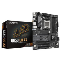 Gigabyte B650 UD AX | Processor family AMD Ryzen | Processor socket AM5 | DDR5 | Number of SATA connectors 4