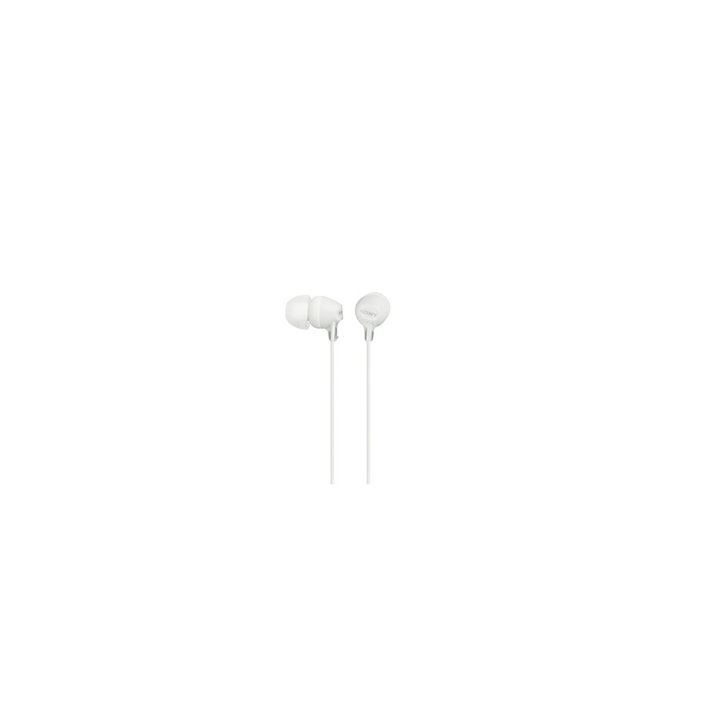 Sony | EX series | MDR-EX15AP | In-ear | White