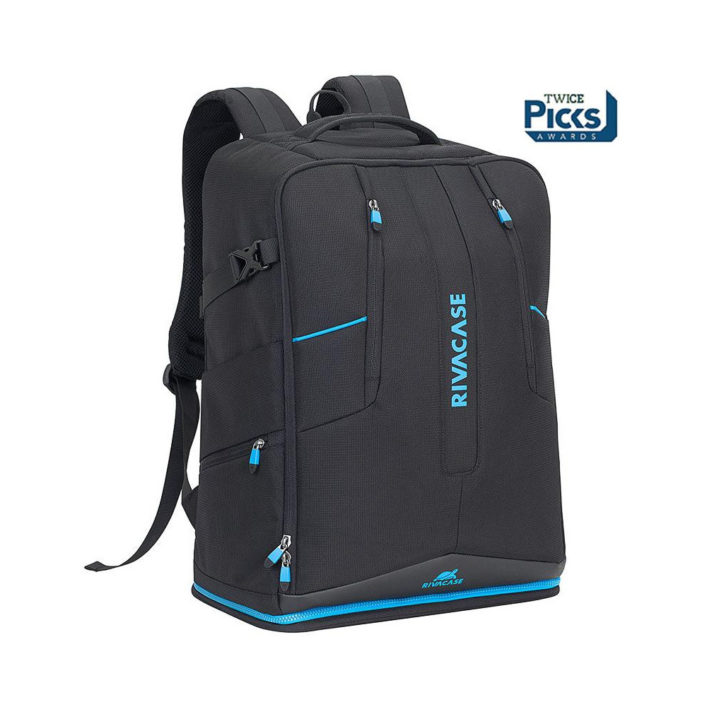 NB BACKPACK BORNEO 16"/7890 BLACK RIVACASE