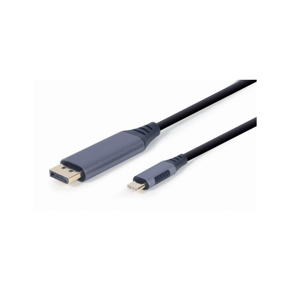 CABLE USB-C TO DP 1.8M/GREY CC-USB3C-DPF-01-6 GEMBIRD