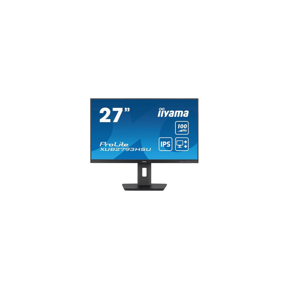 LCD Monitor|IIYAMA|27"|Business|Panel IPS|1920x1080|16:9|100Hz|Matte|1 ms|Speakers|Swivel|Pivot|Height adjustable|Tilt|Colour