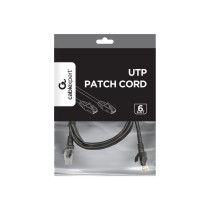 GEMBIRD PP6U-1M/BK patchcord RJ45