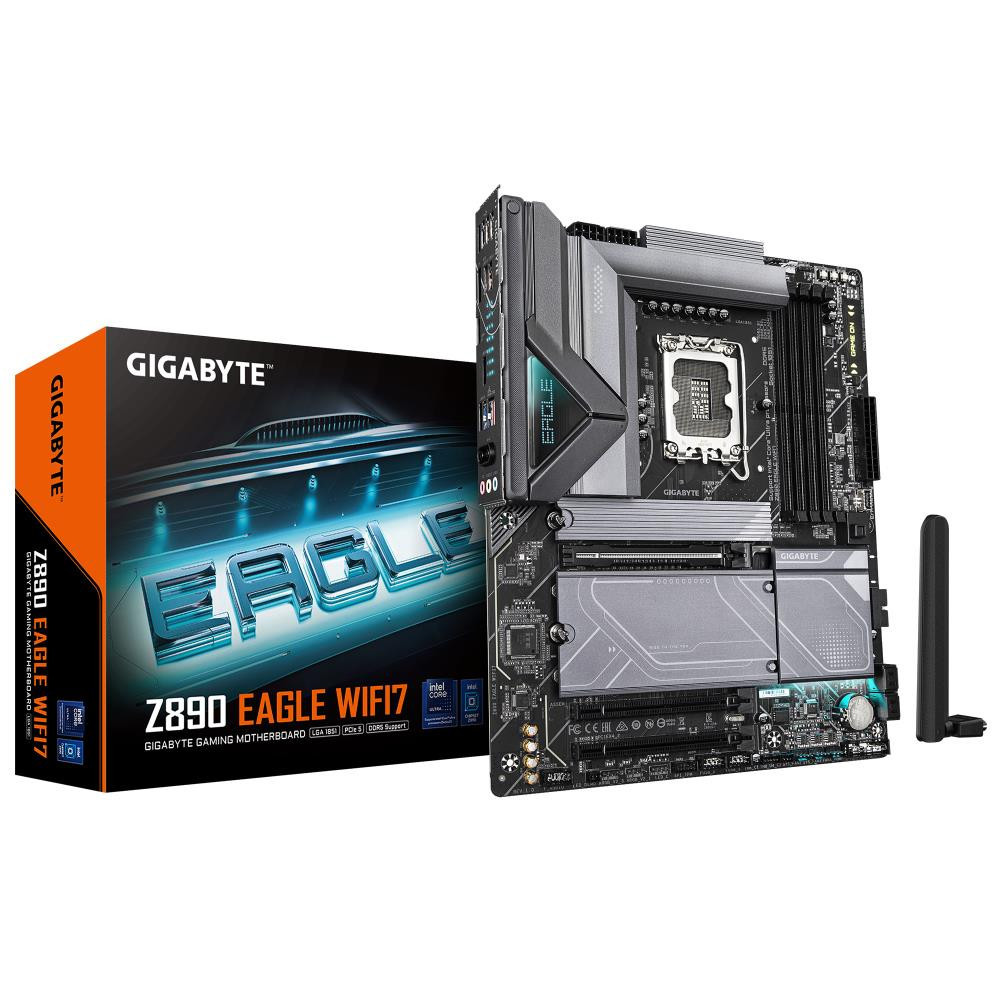 Mainboard|GIGABYTE|Intel Z890|LGA1851|ATX|Memory DDR5|Memory slots 4|2xPCI-Express 4.0 4x |1xPCI-Express 5.0