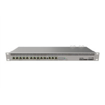 Mikrotik Wired Ethernet Router RB1100AHx4 Dude Edition, 1U Rackmount, Quad core 1.4GHz CPU, 1 GB RAM, 128 MB, 60GB M.2 SSD