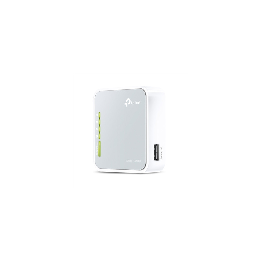 4G LTE Router | TL-MR3020 | 802.11n | 300 Mbit/s | 10/100 Mbit/s | Ethernet LAN (RJ-45) ports 3 | Mesh Support No | MU-MiMO No