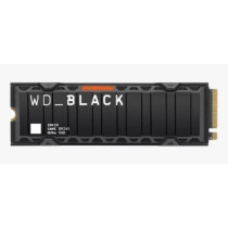SSD|WESTERN DIGITAL|Black SN850|1TB|M.2|PCIE|NVMe|Write speed 5300 MBytes/sec|Read speed 7000 MBytes/sec|9mm|TBW 600