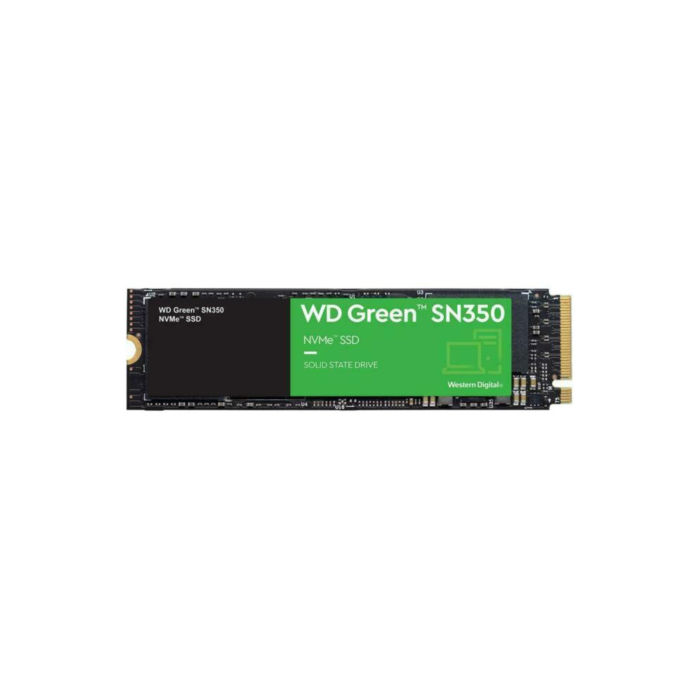 SSD|WESTERN DIGITAL|Green SN350|960GB|M.2|PCIE|NVMe|TLC|Write speed 1900 MBytes/sec|Read speed 2400 MBytes/sec|WDS960G2G0C