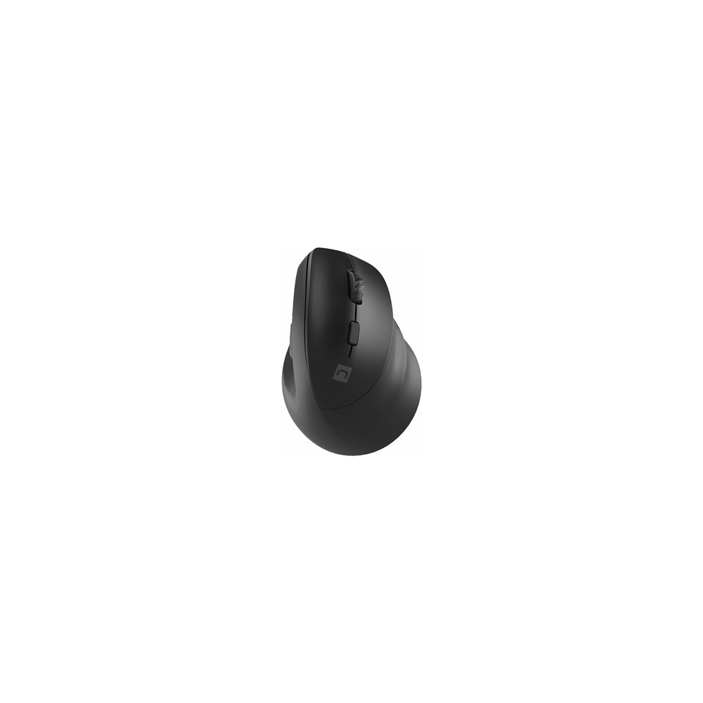 Natec | Vertical Mouse | Crake 2 | Vertical Mouse | Wireless | Bluetooth, 2.4GHz | Black