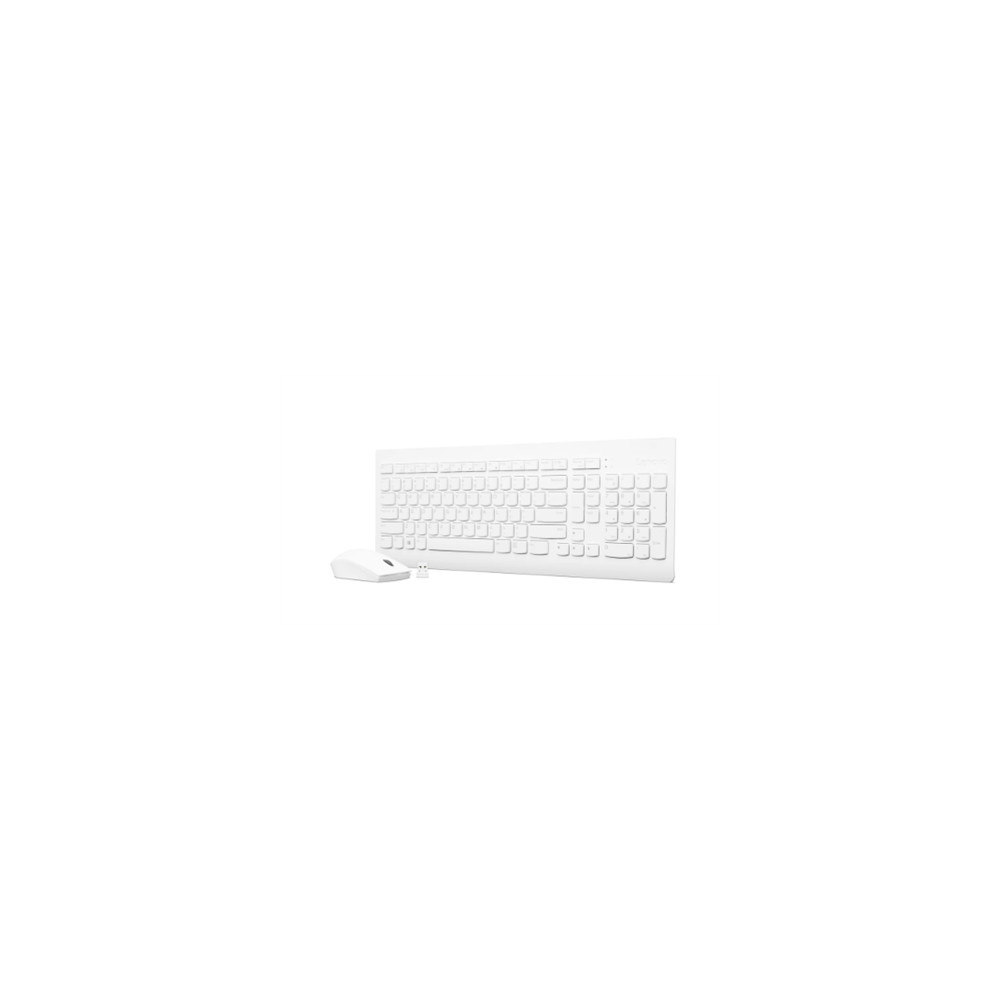 Lenovo | Wireless Combo Keyboard & Mouse | 510 | White | Keyboard and Mouse Combo | 2.4 GHz Wireless via Nano USB | Batteries