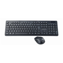 Gembird | Wireless desktop set | KBS-WCH-03 | Black | Keyboard and Mouse Set | Wireless | Mouse included | US | Black | US |