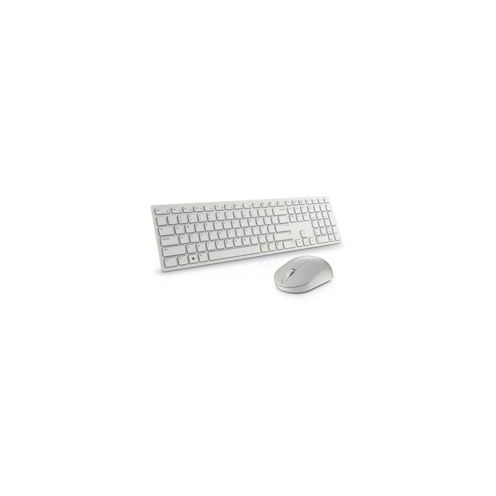 Dell | Keyboard and Mouse | KM5221W Pro | Keyboard and Mouse Set | Wireless | Mouse included | RU | White | 2.4 GHz