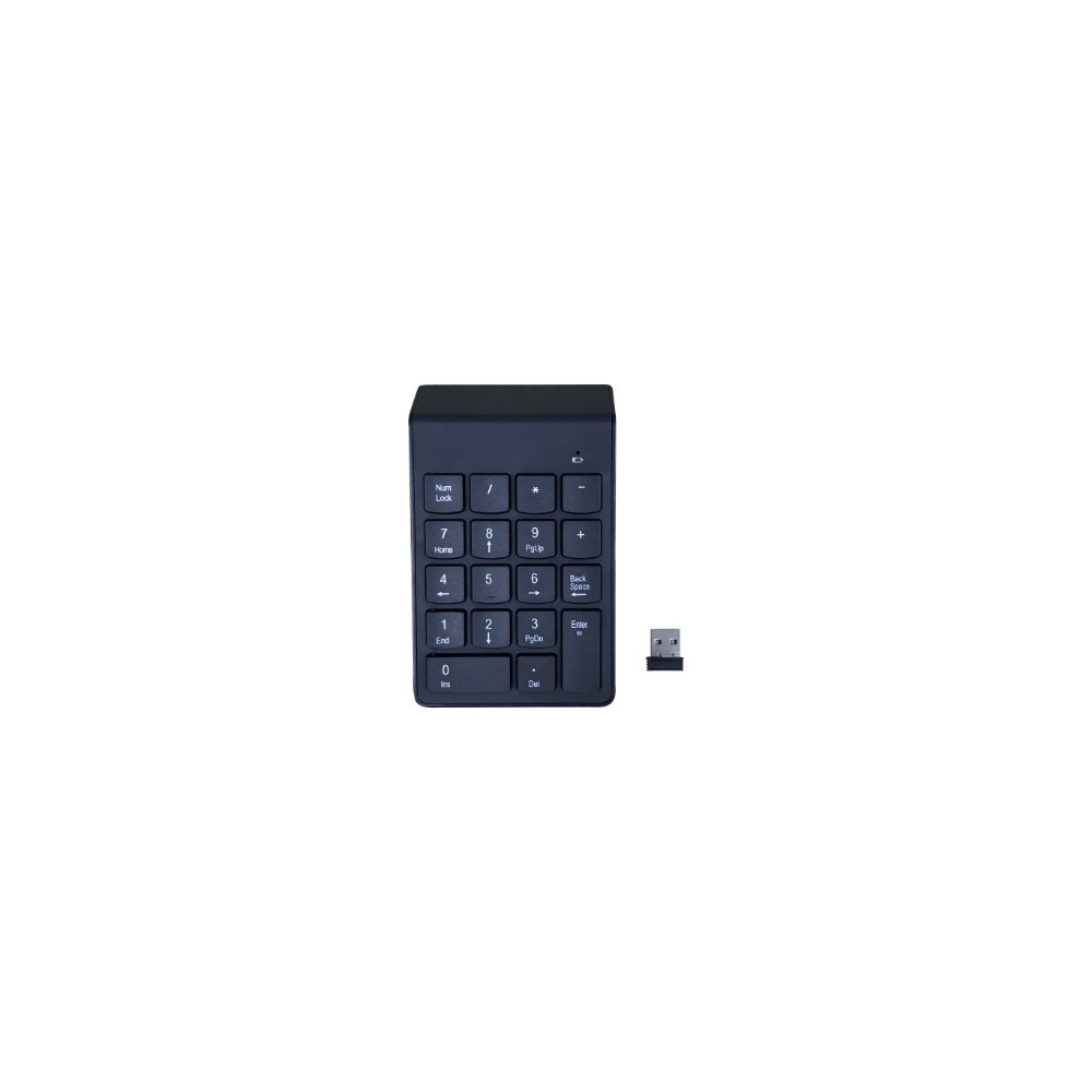Gembird | Numeric keypad | KPD-W-02 | Numeric keypad | Wireless | N/A | Black