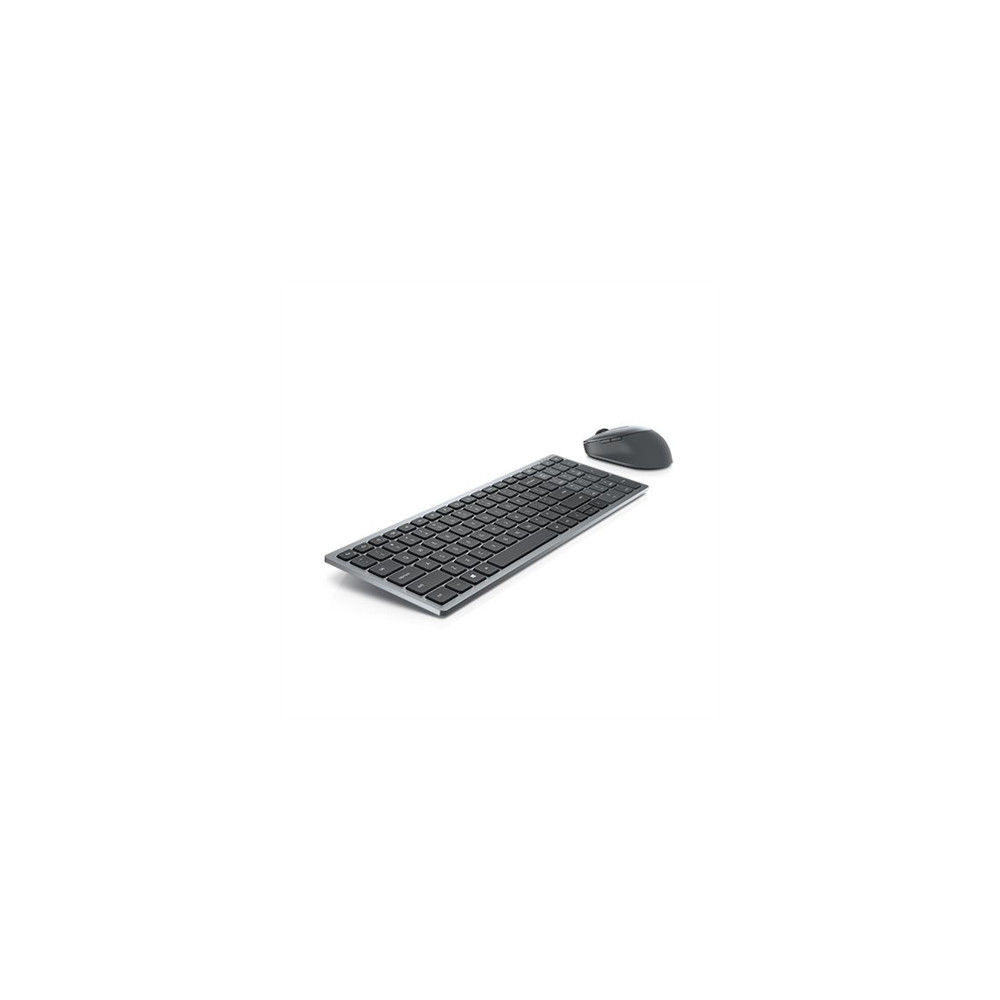 Dell | Keyboard and Mouse | KM7120W | Keyboard and Mouse Set | Wireless | Batteries included | US | Bluetooth | Titan Gray |
