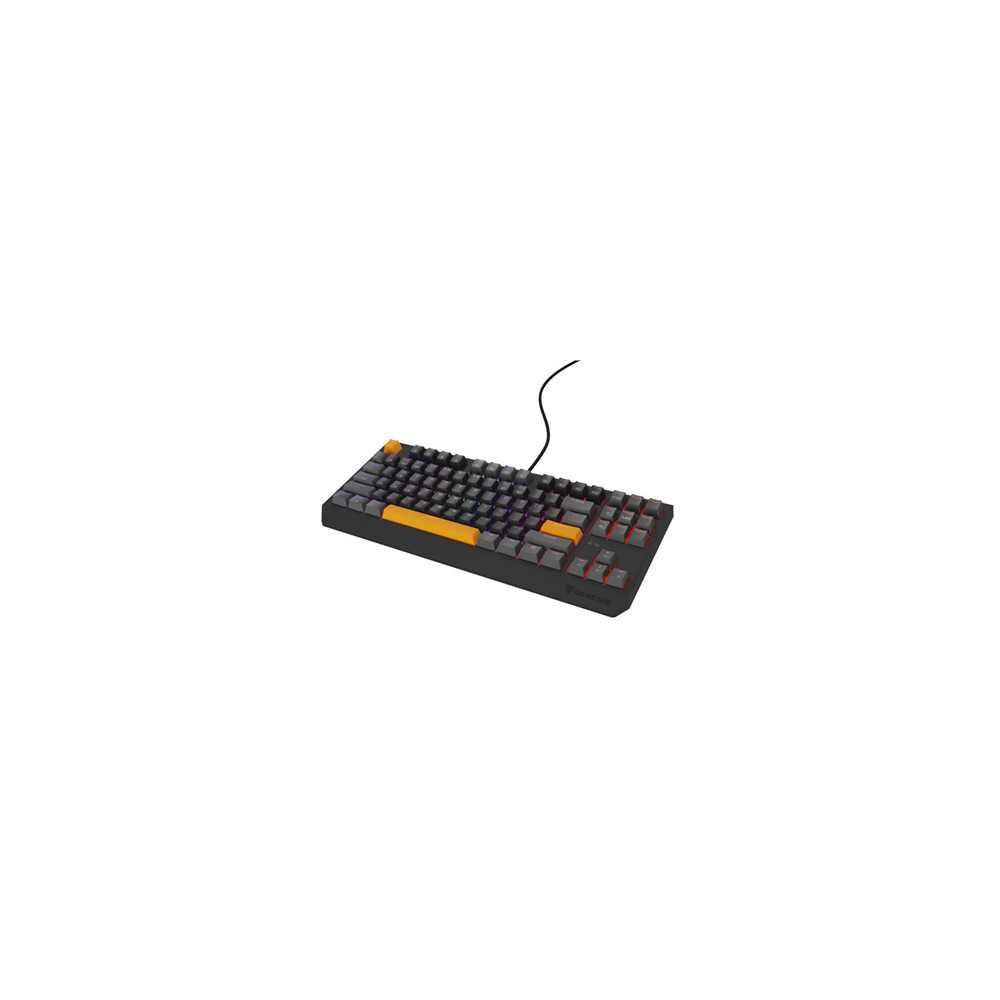 Genesis THOR 230 | Mechanical Gaming Keyboard | Wired | US | Anchor Gray Positive | USB Type-A | Outemu Red