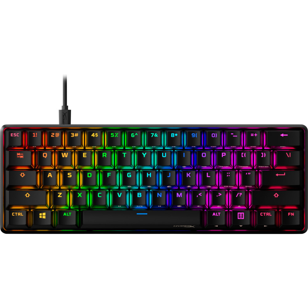 HyperX Alloy Origins 60 - US layout - HyperX Red Linear Switches Žaidimų Klaviatūra