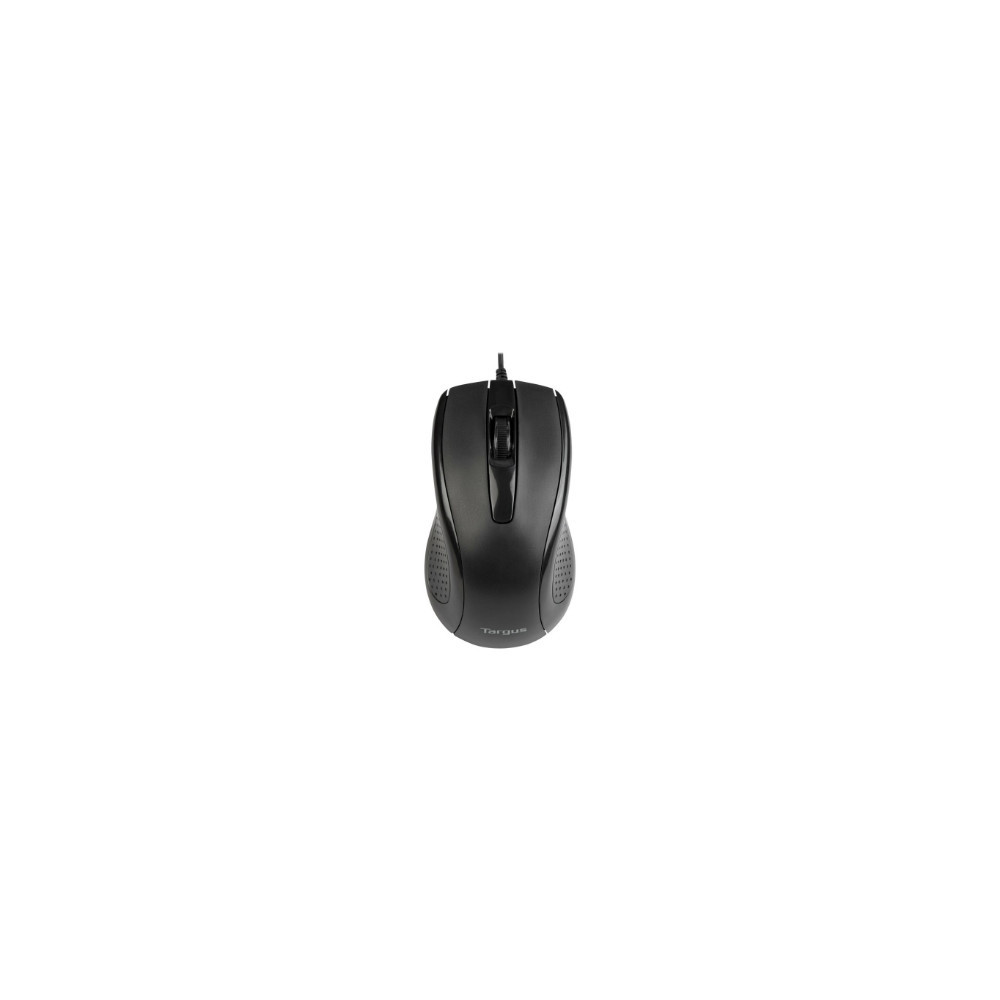 Targus Full-Size Optical Antimicrobial Wired Mouse | Targus Mouse | Full-Size Optical Antimicrobial | Wired | Black