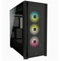 Corsair|||RGB|Computer|Case|||iCUE|5000X|||Side|window|||Black|||ATX