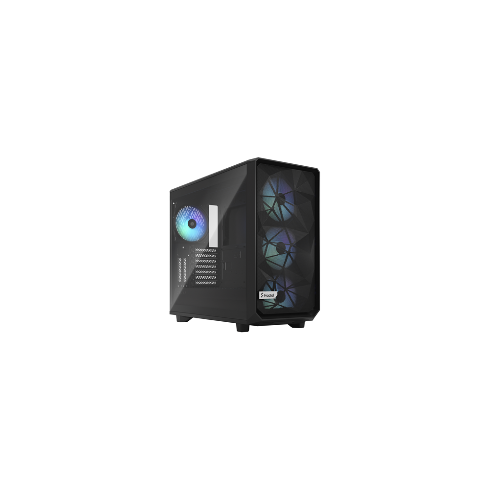 Fractal|Design|||Meshify|2|RGB|TG|Light|Tint|||Side|window|||Black