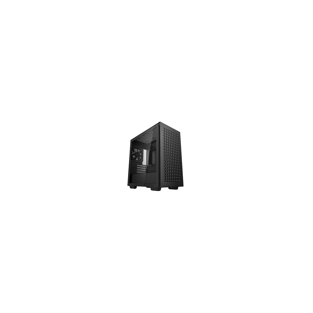 Deepcool|||CH370|||Side|window|||Black|||Micro|ATX|||Power|supply|No