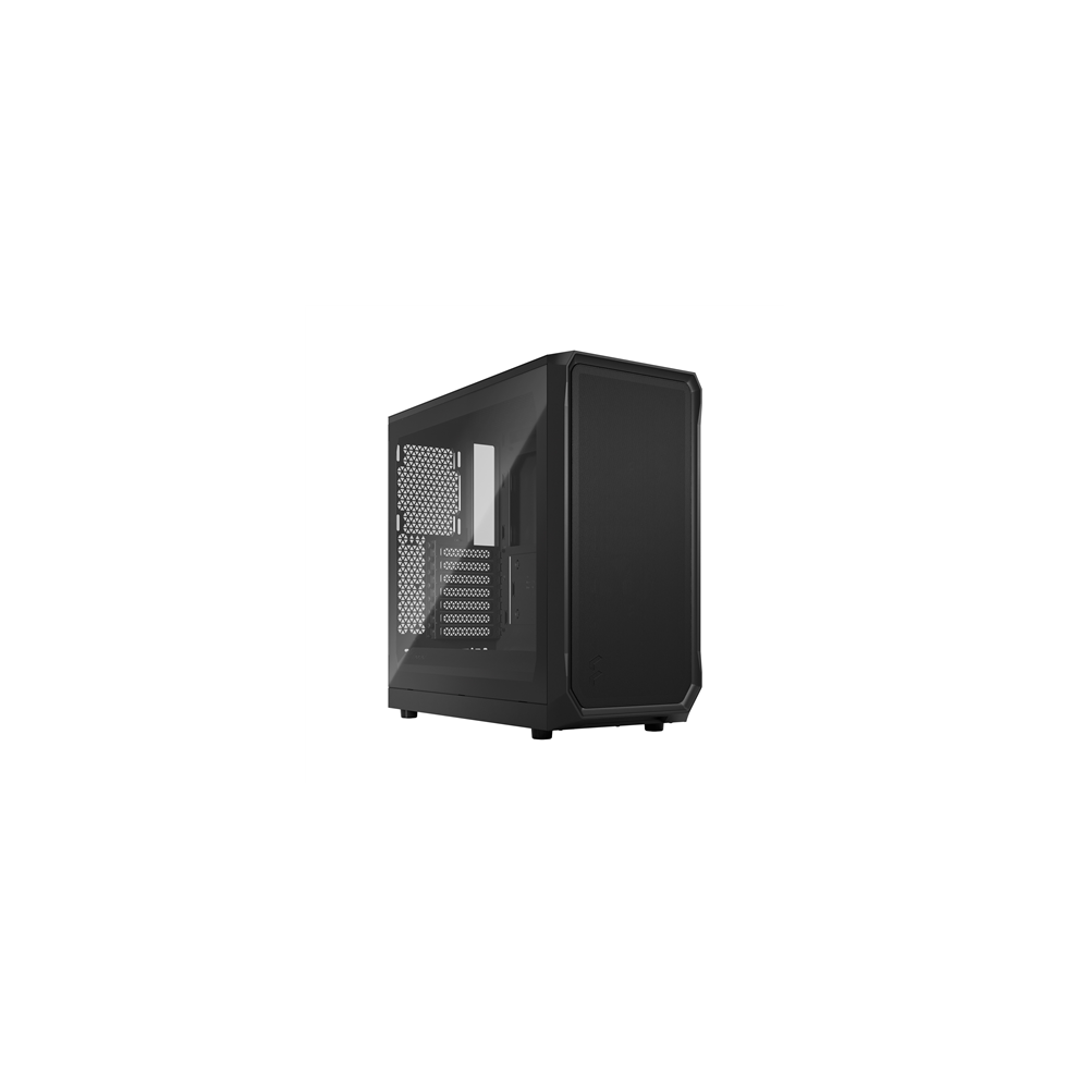 Fractal|Design|||Focus|2|||Side|window|||Black|TG|Clear|Tint|||Midi