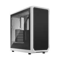 Fractal|Design|||Focus|2|||Side|window|||White|TG|Clear|Tint|||Midi