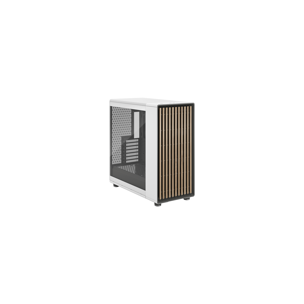Fractal|Design|||North|XL|||Chalk|White|TG|Clear|||Mid-Tower|||Power