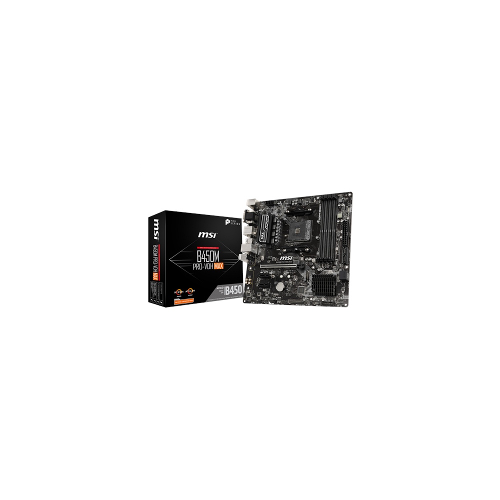 MSI|||B450M|PRO-VDH|MAX|||Processor|family|AMD|||Processor|socket