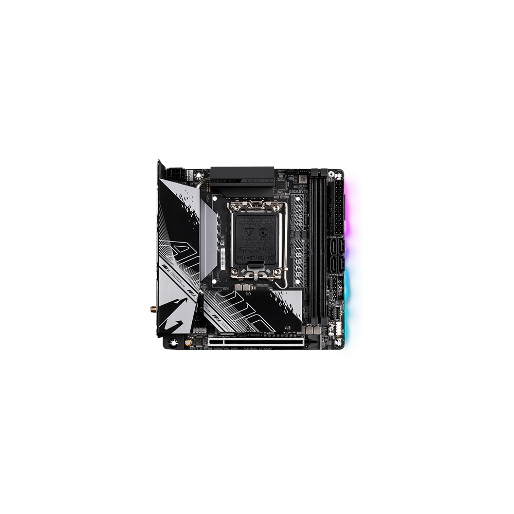 Gigabyte|||B760I|AORUS|PRO|DDR4|1.0|M/B|||Processor|family|Intel