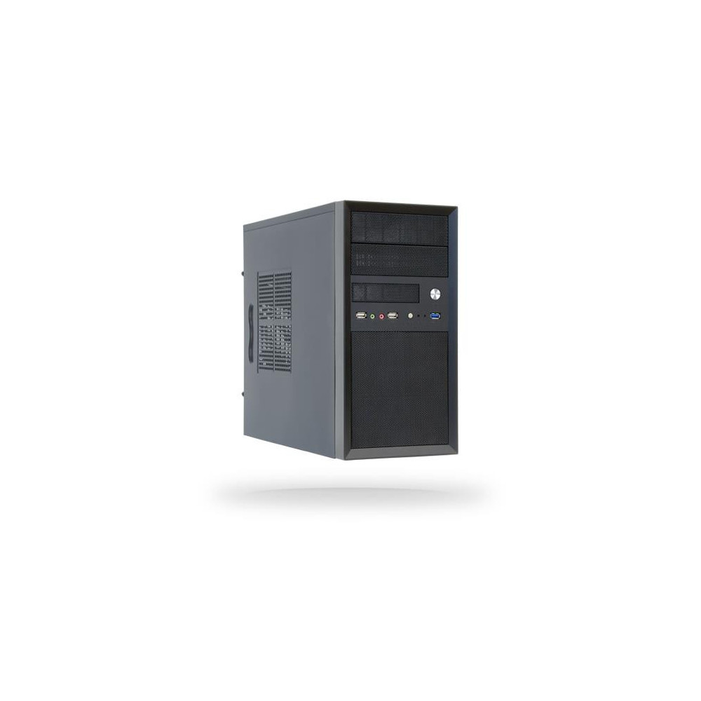 Case|CHIEFTEC|MiniTower|MicroATX|Colour Black|CT-01B-OP