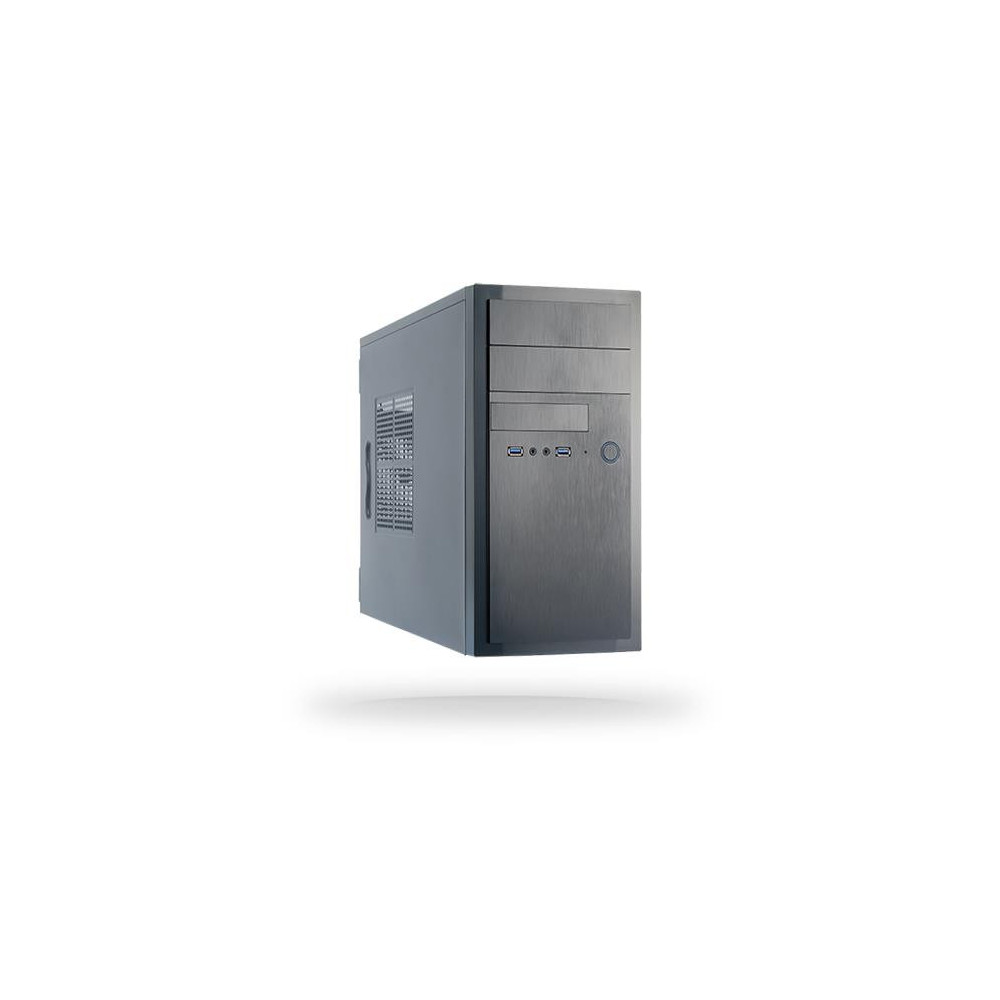 Case|CHIEFTEC|MiniTower|MicroATX|Colour Black|HT-01B-OP