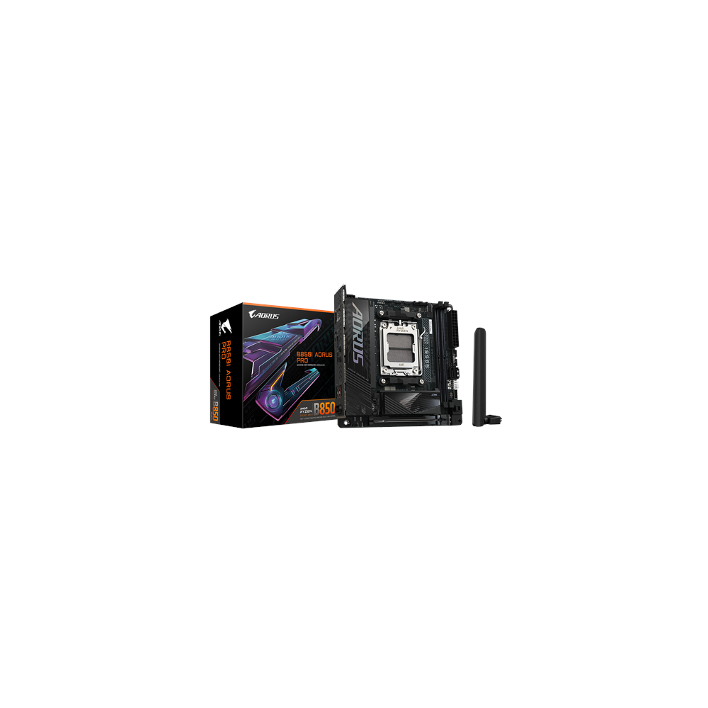 Gigabyte|B850I|AORUS|PRO|||Processor|family|AMD|||Processor|socket