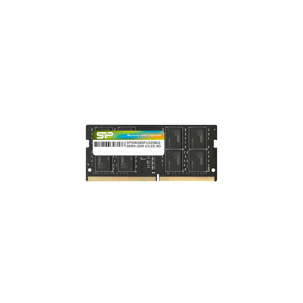Silicon|Power|||8|GB|||DDR4|||3200|MHz|||Notebook|||Registered|No