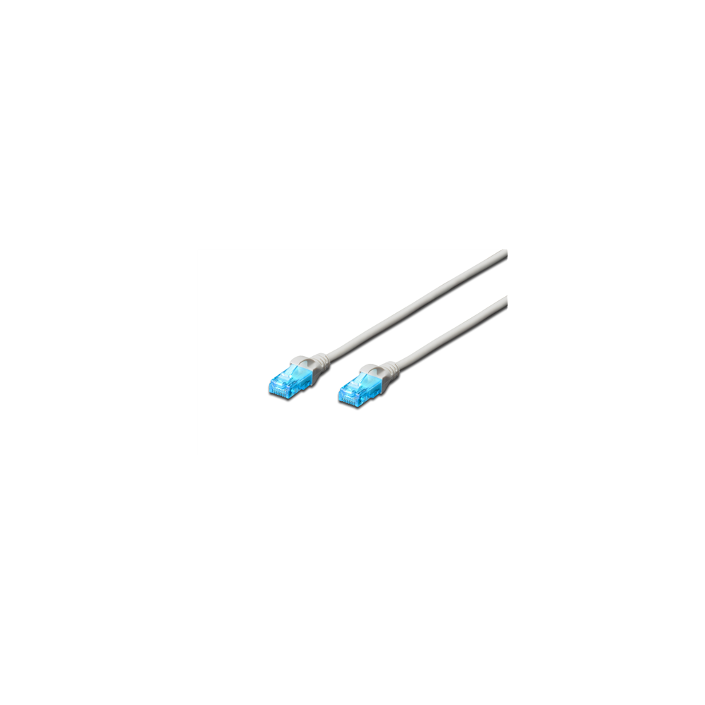 Digitus | Patch cable | UTP | Grey